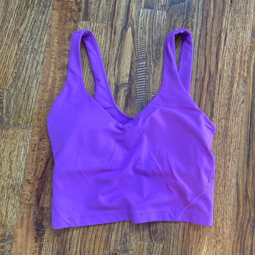 Magenta Purple Lululemon size 4 Align Tank